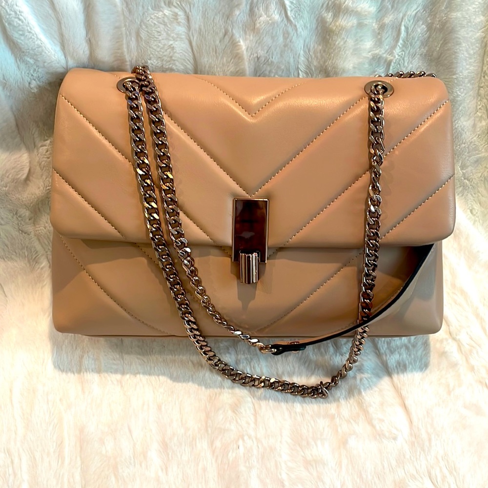 Aldo.. Tan Crossbody/Handbag. Gold handles. Large bag. New